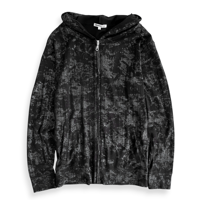 glitter patterned hoodie