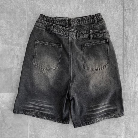 layered jorts
