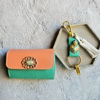 ボックスコインミニウォレット、キーリング2点セット