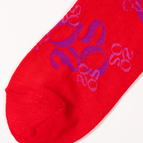 ZOOS Original Socks- Patterned/ Red