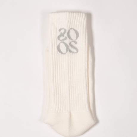 ZOOS Original Socks- Logo/ White