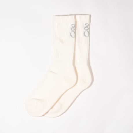 ZOOS Original Socks- Logo/ White
