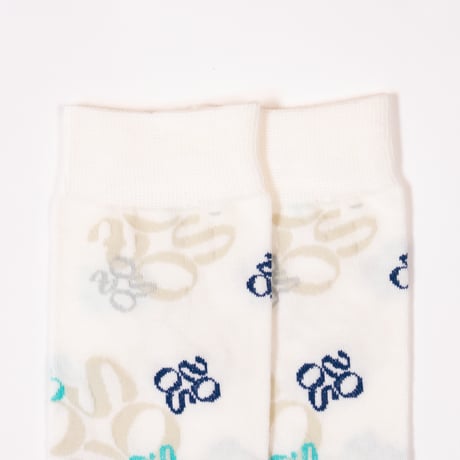 ZOOS Original Socks- Patterned/ White