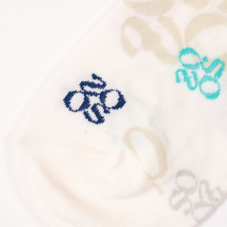 ZOOS Original Socks- Patterned/ White