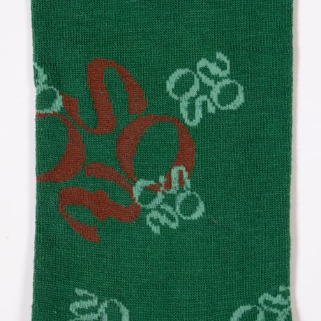 ZOOS Original Socks- Patterned/ Green
