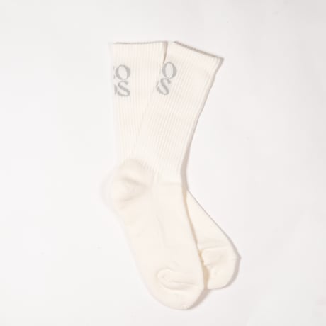 ZOOS Original Socks- Logo/ White