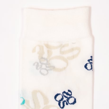 ZOOS Original Socks- Patterned/ White