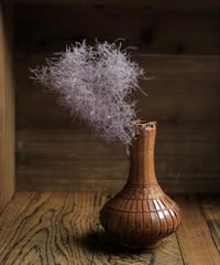 ［古物］　竹製の一輪挿し