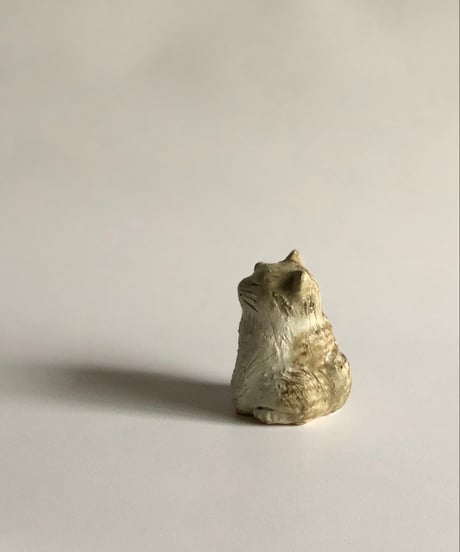 信楽焼　招き猫のオブジェ