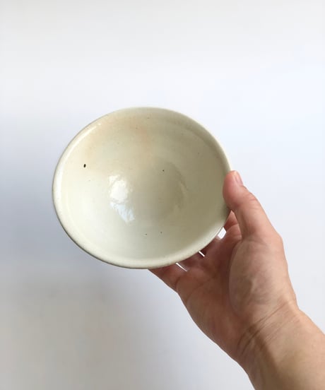 信楽焼　古谷製陶所　線彫飯碗　大
