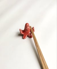 波佐見焼　京千　箸置き  タコウィンナー