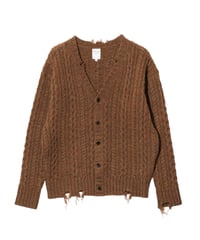 RHODOLIRION　NO.TX1066A　Aran Cardigan
