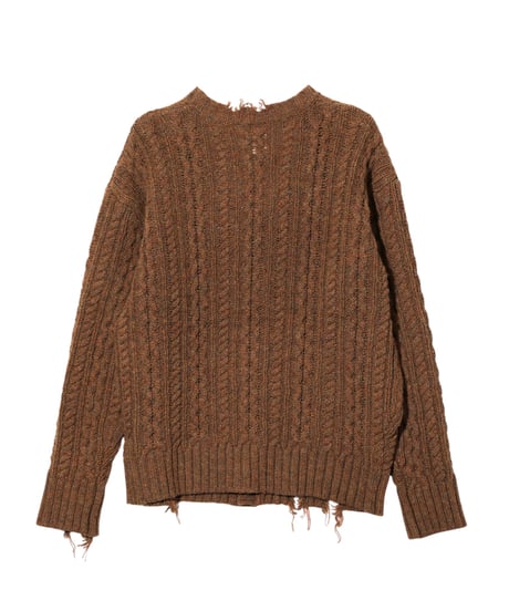 RHODOLIRION　NO.TX1066A　Aran Cardigan