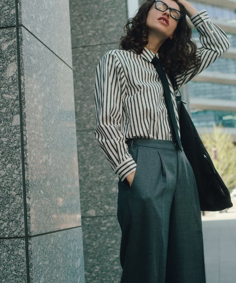 Ready Wool Trousers <gray>