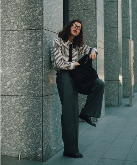 Ready Wool Trousers <gray>