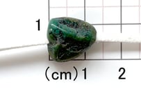 2mm穴　ターコイズビーズ　ナゲット　15mm　No.1663　現品