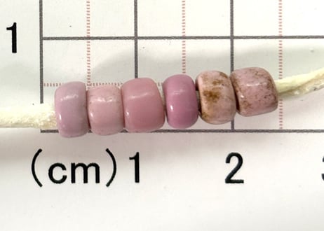 ピンクマサイ　6個　No.1745　現品　6mm