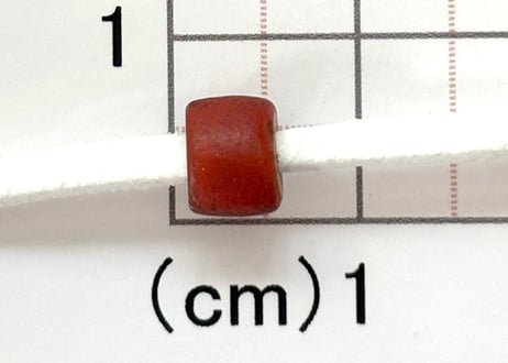金赤ホワイトハーツ　7mm　NO.1691　現品