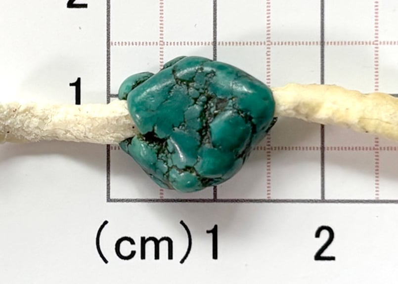 3mm穴 ターコイズビーズ ナゲット No.1684 15mm 現品 | Beads NAPI
