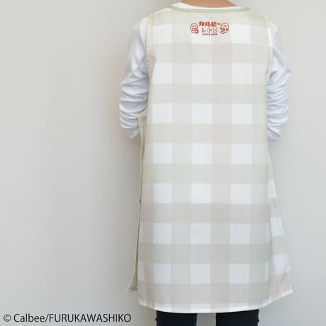 2026秋冬新作 保育士エプロン じゃがりこ・サラダ サイドボタン CF44296-62