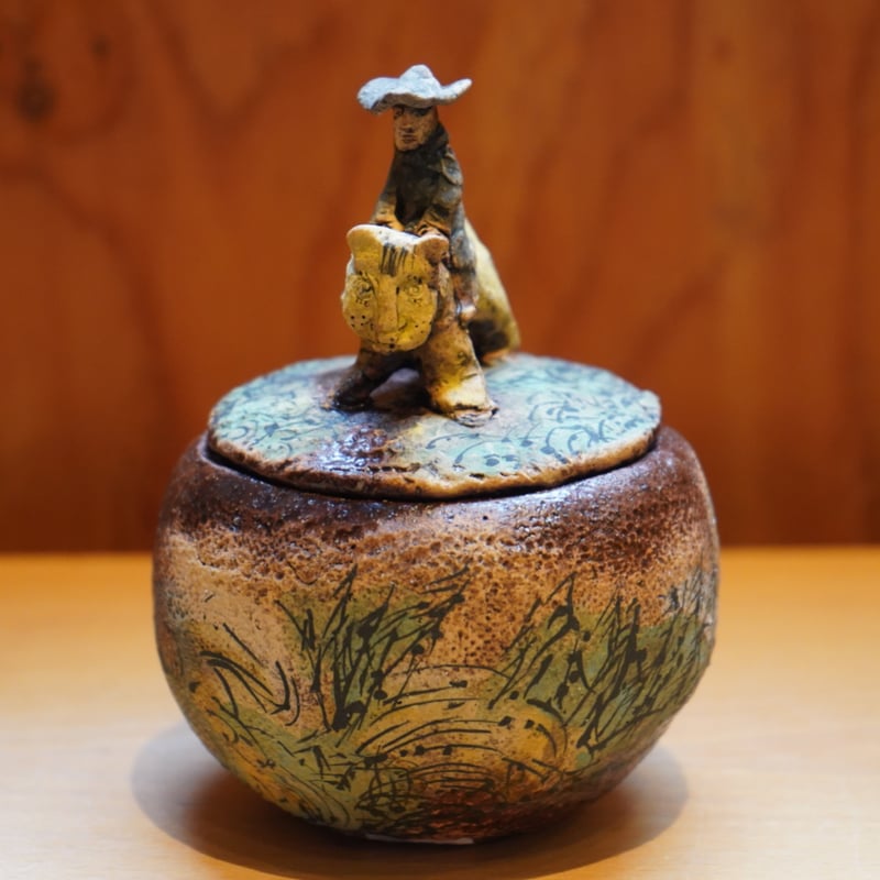 脇山さとみ 20 陶蓋もの「道行」 | Alocasia ONLINE STORE