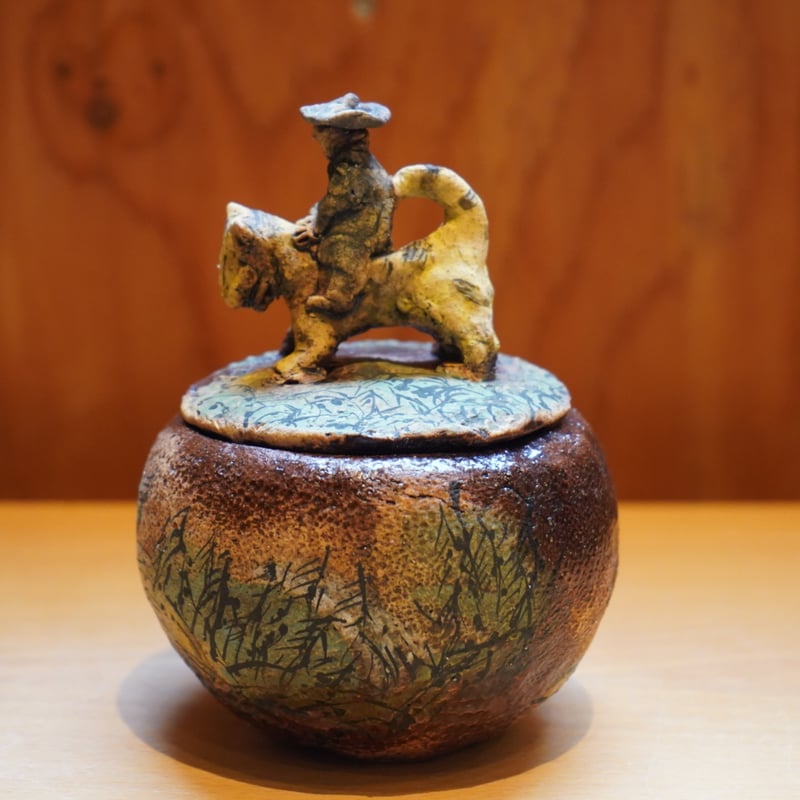 脇山さとみ 20 陶蓋もの「道行」 | Alocasia ONLINE STORE