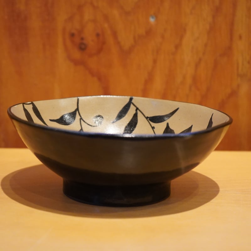 矢島操 32-B モノクロオーバル鉢 | Alocasia ONLINE STORE