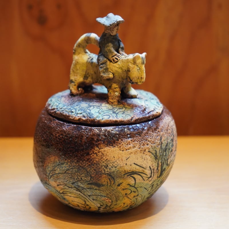 脇山さとみ 20 陶蓋もの「道行」 | Alocasia ONLINE STORE