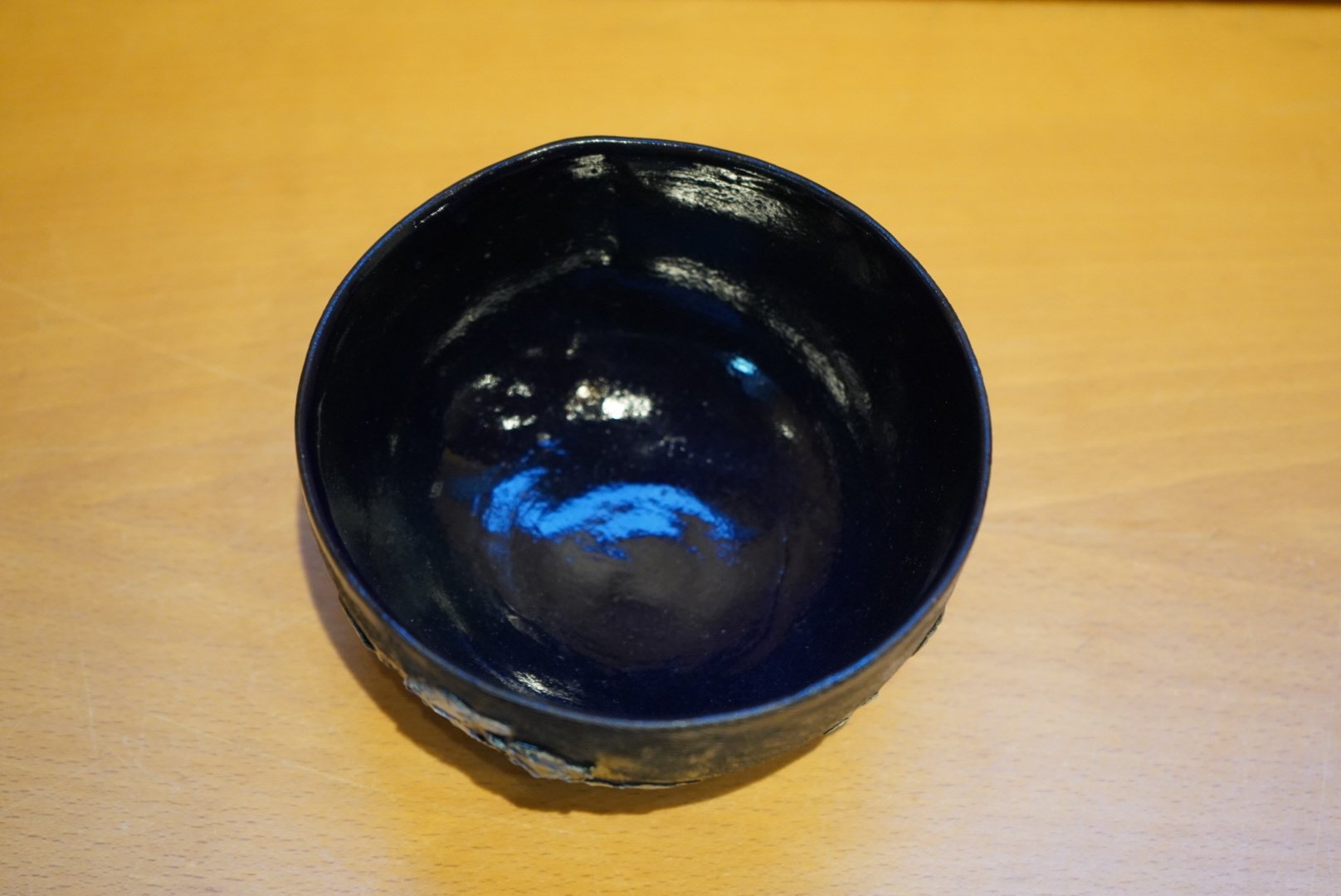 矢島操 25 ルリ釉はりつけ文茶碗 | Alocasia ONLINE STORE