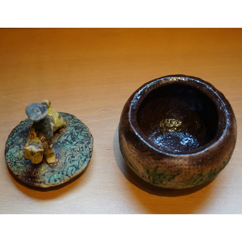 脇山さとみ 20 陶蓋もの「道行」 | Alocasia ONLINE STORE