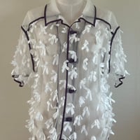 ⚫️USED⚫️jonnlynx ribbon shirts