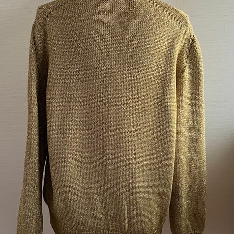 ⚫️USED⚫️tao comme des garcons  gold cardigan