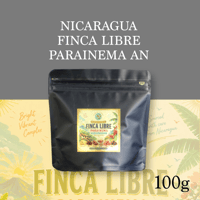 【再入荷！】【浅煎り】ニカラグア フィンカリブレ農園 パライネマ種 アナエロビックナチュラル (100g)