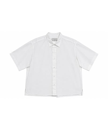 Silk Protein Hand-Stitched Short Sleeve Shirt GREEN