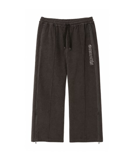 Napped Sweat Side-Slit Pants BEIGE