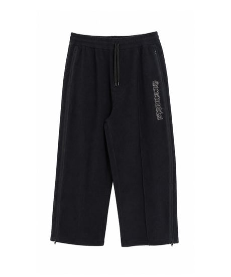 Napped Sweat Side-Slit Pants BEIGE