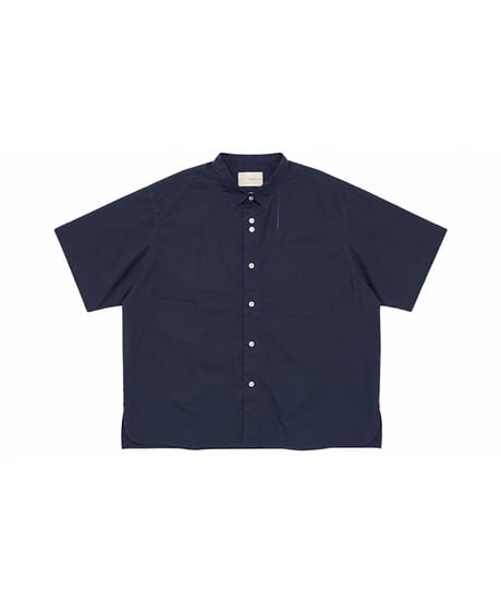 Silk Protein Hand-Stitched Short Sleeve Shirt GREEN