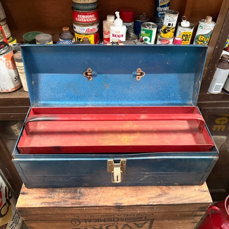 1950〜60’s Vintage メタルツールボックス 22-366