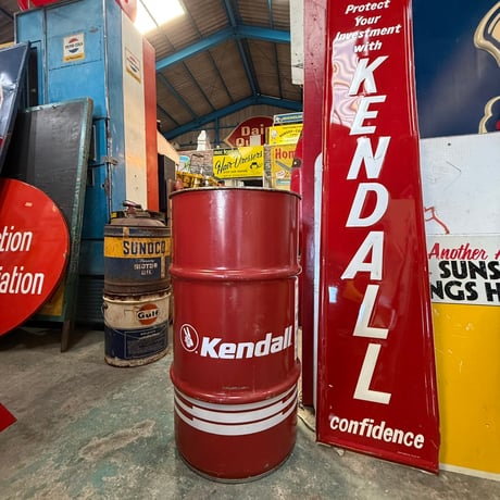Vintage Kendall オイルドラム缶 22-93-1