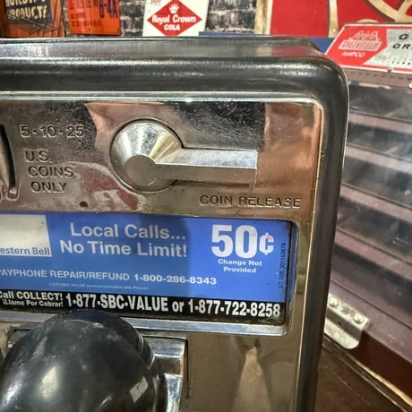 Vintage Southwestern Bell Payphone 22-27-2