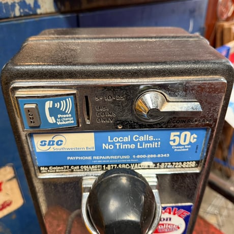 Vintage Southwestern Bell Payphone 22-27-3