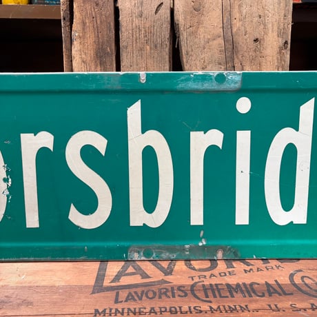 Vintage Moorsbridge Rd 道路標識 21-213-53