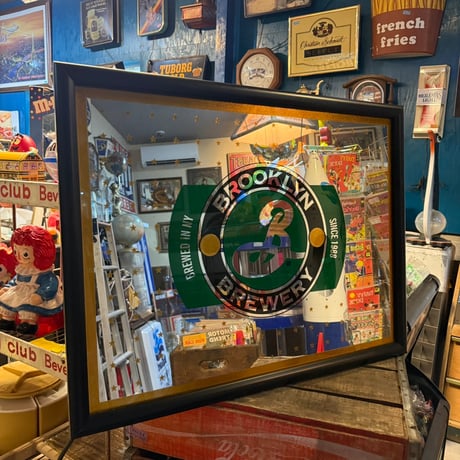 Vintage Brooklyn Brewery パブミラー 18-61