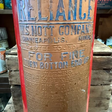 Vintage 1940s RELIANCE 消火器 22-444