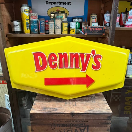 Vintage 1970S Denny’s  サイン 22-456-1