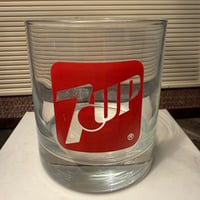 Vintage 7UP ロゴグラス 21-54