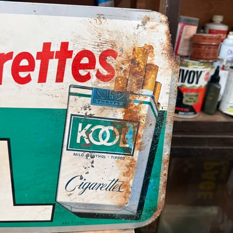 Vintage 1950’s-60’s KOOL CIGARETTES Sign 22-347-2