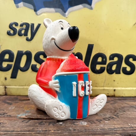 Vintage ポーラーベア “ICEE” コインバンク 17-91-2
