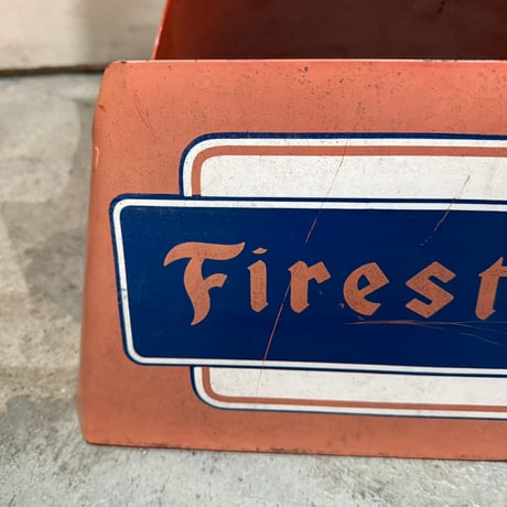 Vintage FIRESTONE タイヤディスプレイスタンド 22-420