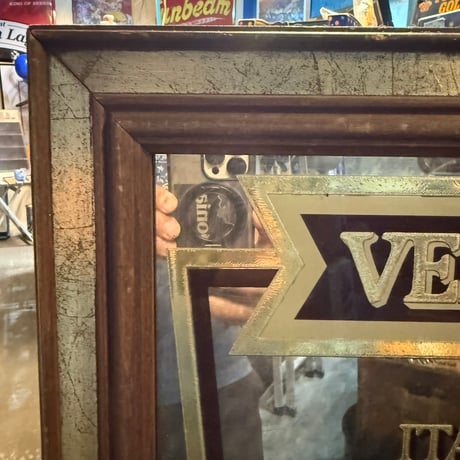 Vintage VENETIAN CREAM パブミラー 20-106